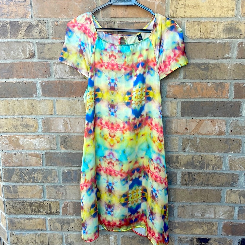 MY PLACE tie-dye dress